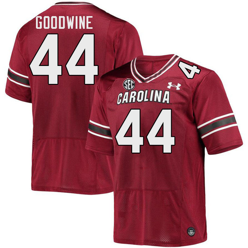 Men #44 Monkell Goodwine South Carolina Gamecocks College Football Jerseys Stitched-Garnet